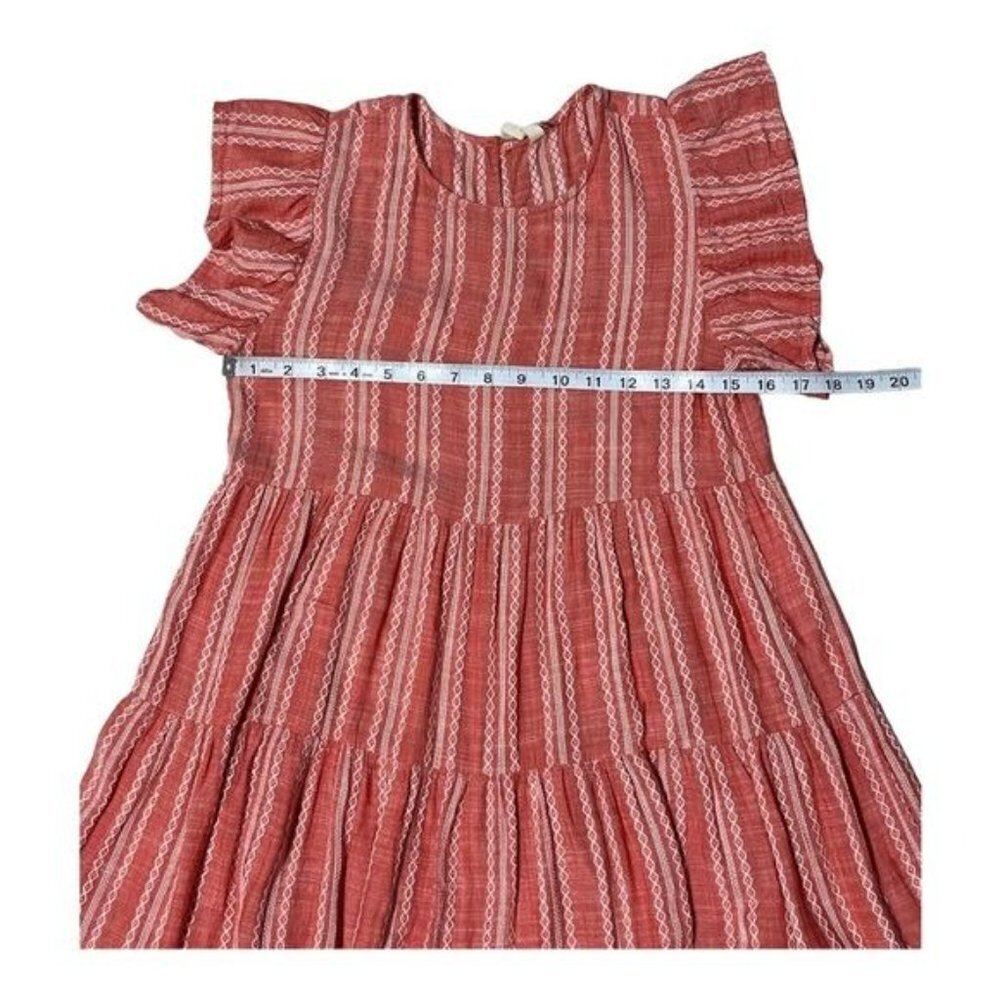 Elan Tiered Babydoll Dress Size M | Flowy Casual Boho Summer Dress - Picture 8 of 9